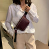 burgundy croc embossed shoulder bag