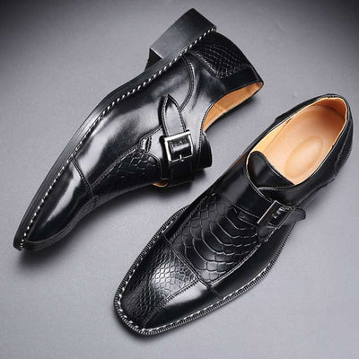 crocodile leather shoes men