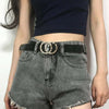 short womens crocodile belt