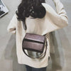 woman crocodile shoulder bag